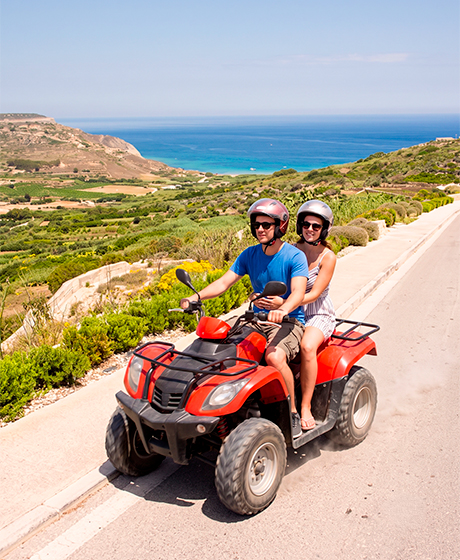 Explore a Ilha de Gozo de quadriciclo