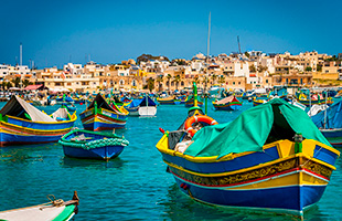 Passeio de barco Marsaxlokk a St Peter‘s Pool